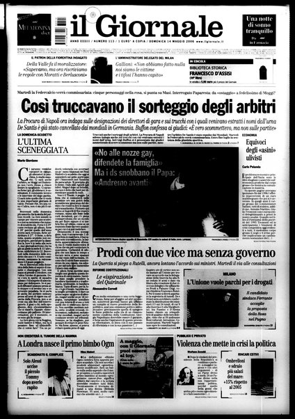 Il giornale : quotidiano del mattino